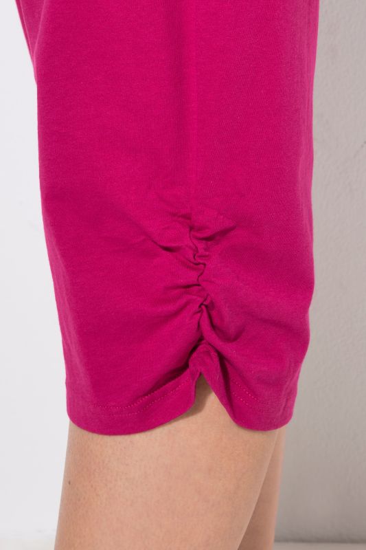 Pointed Hem Two Piece Pajama Set