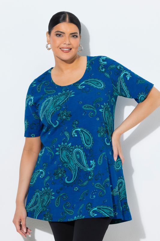 Туника с пейзли мотиви