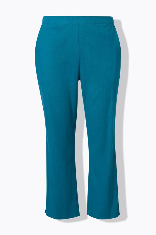 Панталон ленен с еластична талия