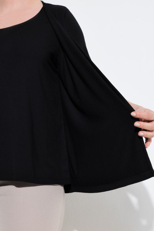 Блуза 2 в 1 едноцветна