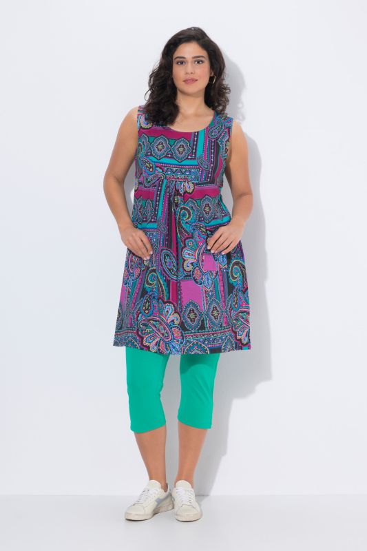 Рокля с принт от трико