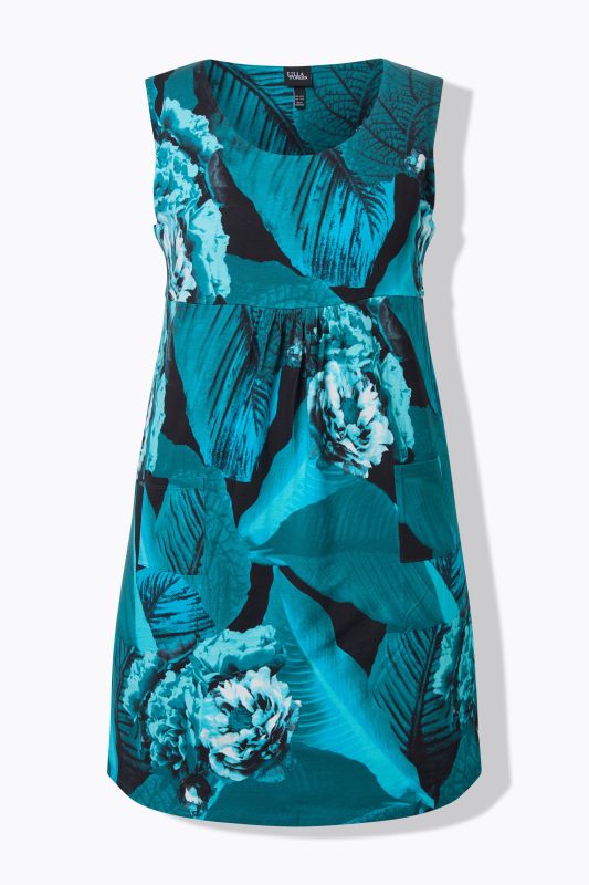 Рокля с принт от трико