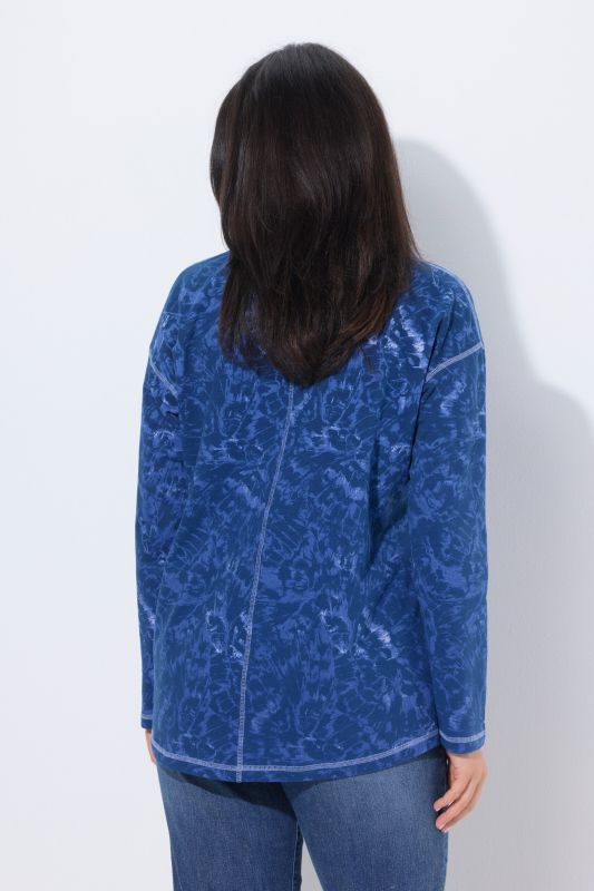 Суитчър с принт на пеперуди