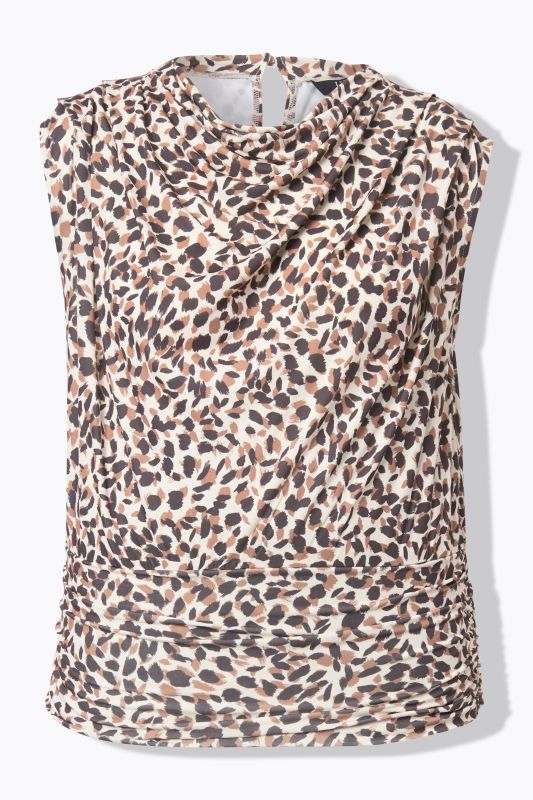 Потник с леопардов принт