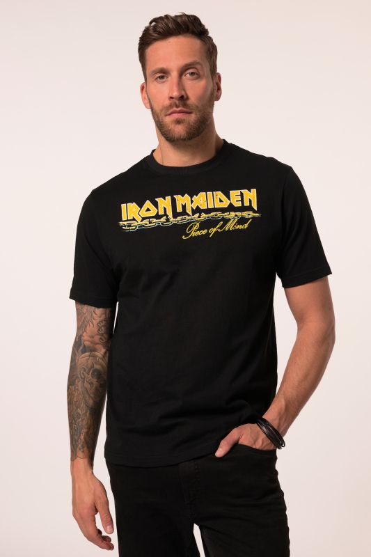 Тениска с надпис Iron Maiden