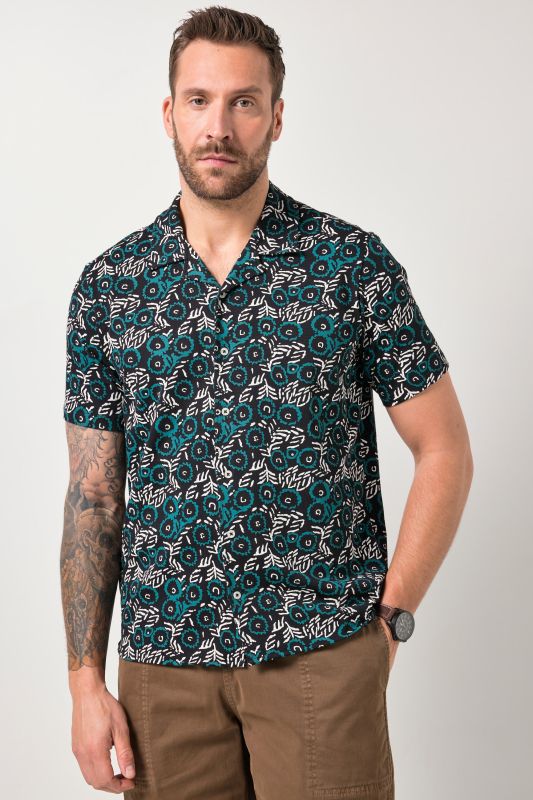 Риза от трико с принт