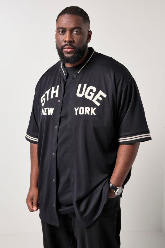 Риза от трико с надпис