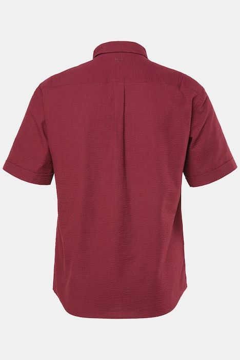 Short Sleeve Seersucker Shirt