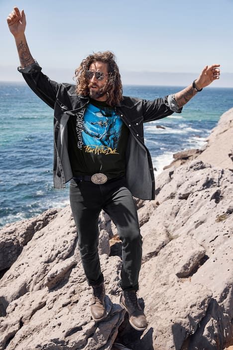 Тениска с принт Iron Maiden