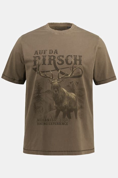 Тениска с голям принт