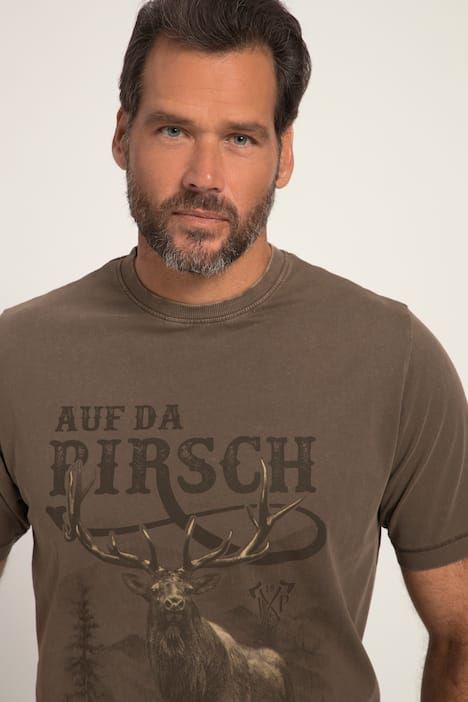 Тениска с голям принт