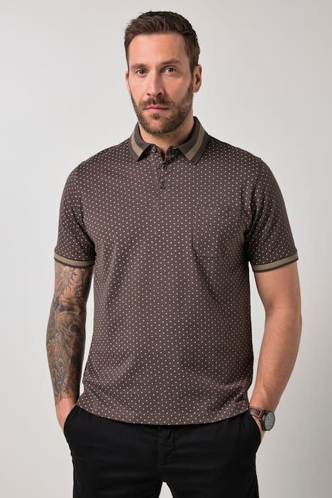 Тениска яка с контрастни райета