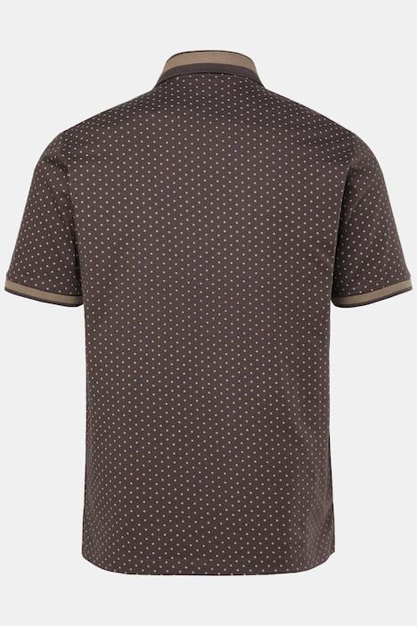 Тениска яка с контрастни райета