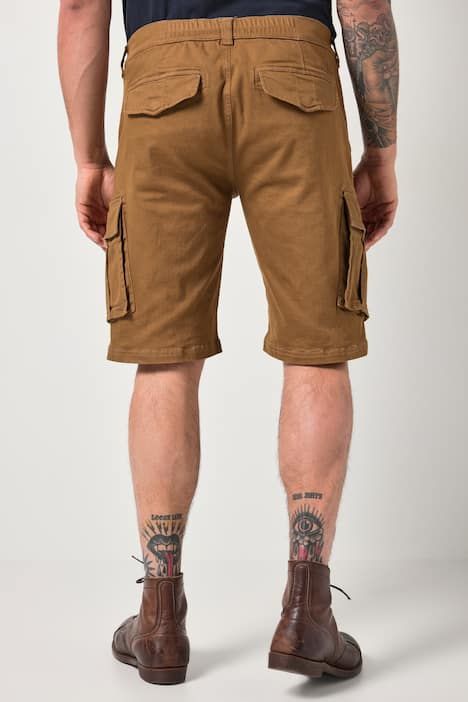 Cargo Bermuda shorts, stomach fit