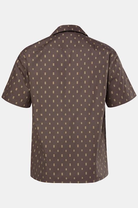 Риза със ситен принт