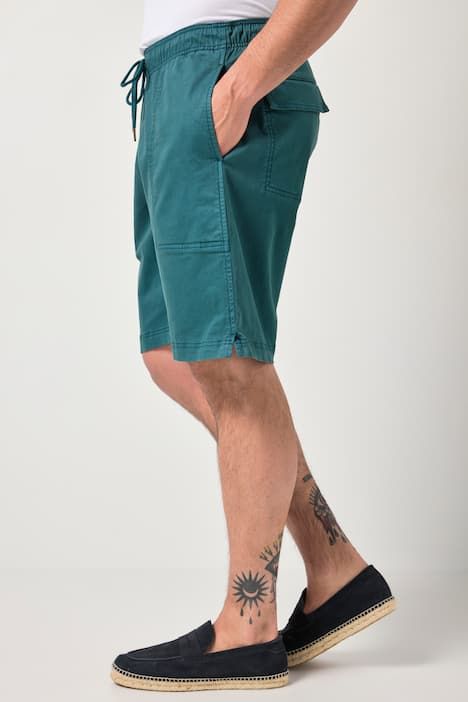 Slip-on Bermuda shorts