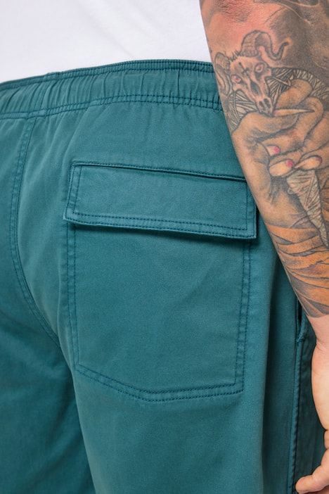 Slip-on Bermuda shorts