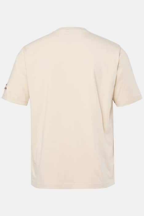 Тениска с бродерия на гърдите