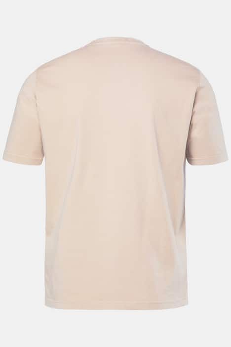 Тениска с принт и винтидж визия