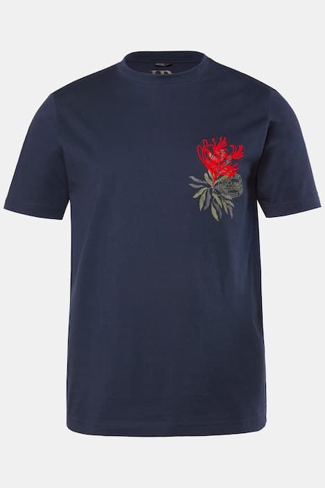 Тениска с принт на гърдите