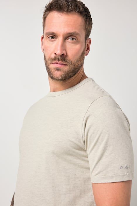 Тениска в меланжирани цветове