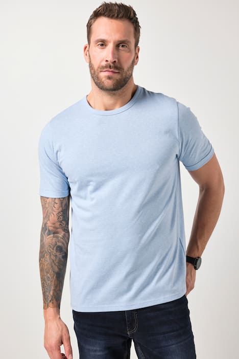 Тениска в меланжирани цветове