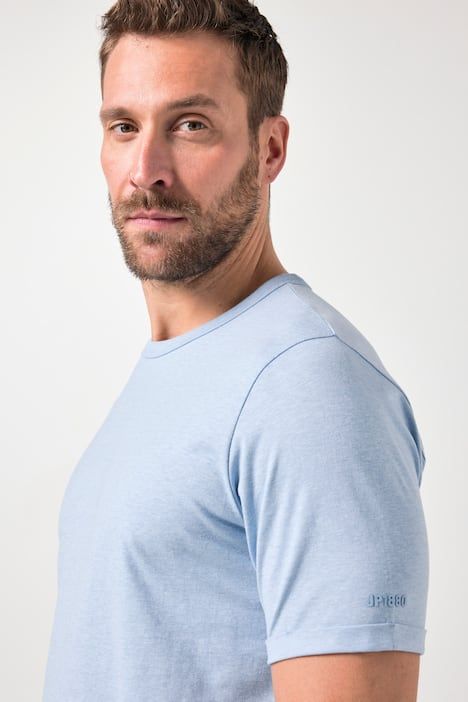 Тениска в меланжирани цветове