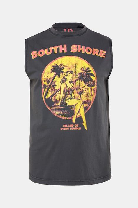 Потник с принт и винтидж визия