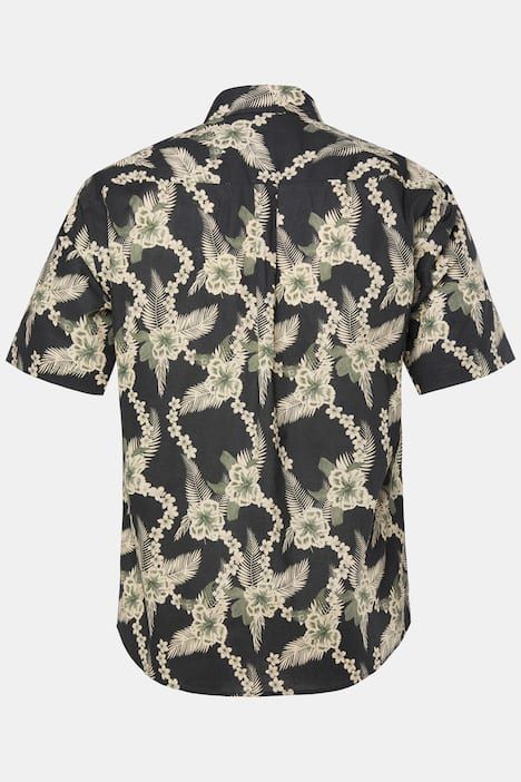 Риза ленена изцяло с принт