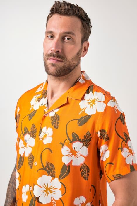 Риза с принт на цветя