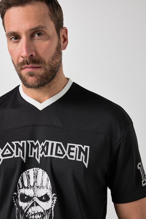 Тениска с принт Iron Maiden