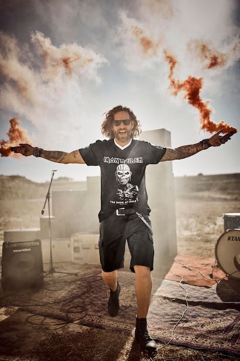 Тениска с принт Iron Maiden