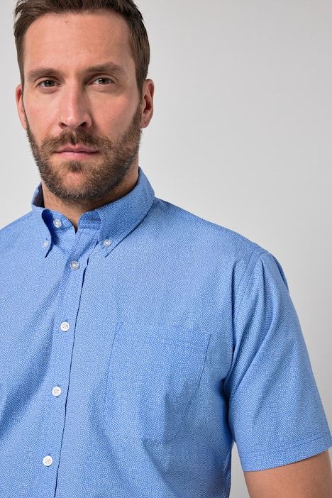 Риза с яка и копчета