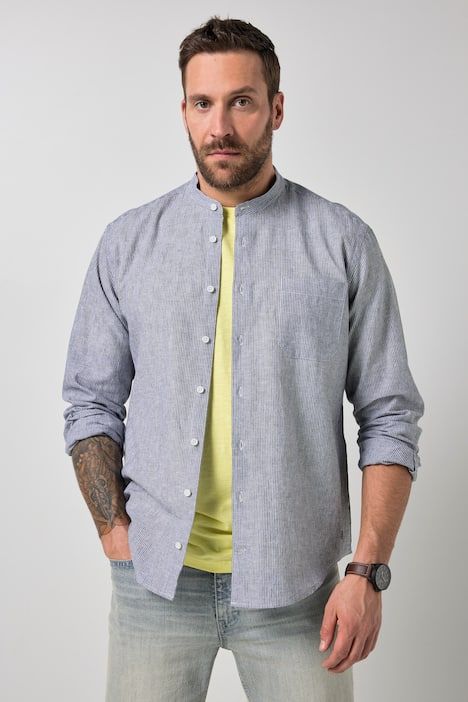 Риза ленена с райета