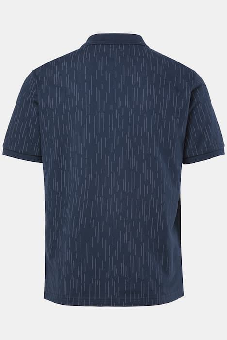 Блуза с яка и принт