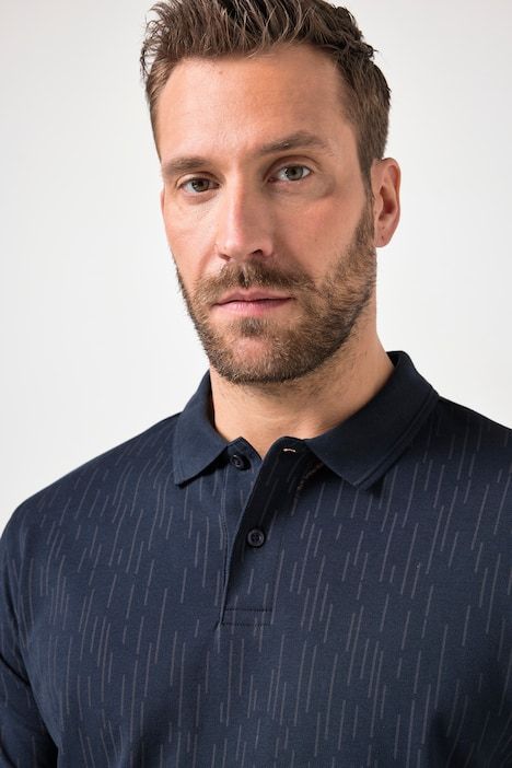 Блуза с яка и принт