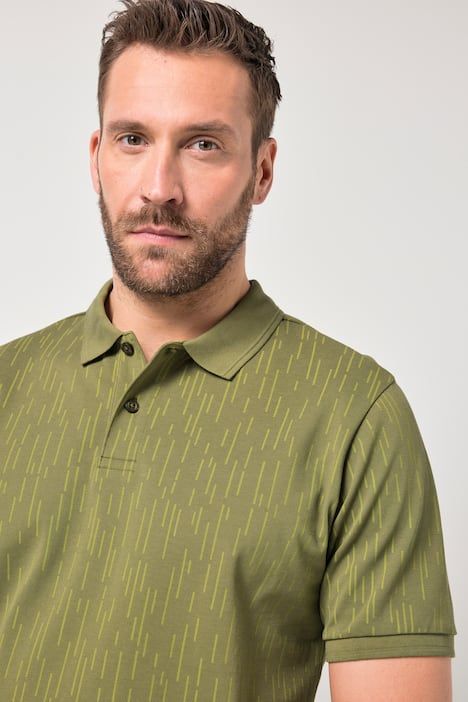 Блуза с яка и принт