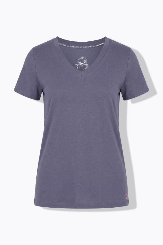 Тениска с V - образно деколте