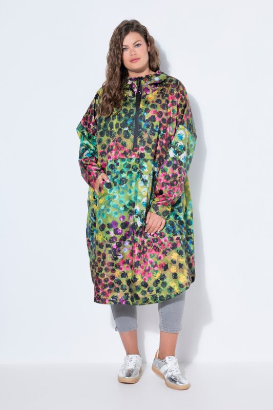 Polka Dot Rain Poncho
