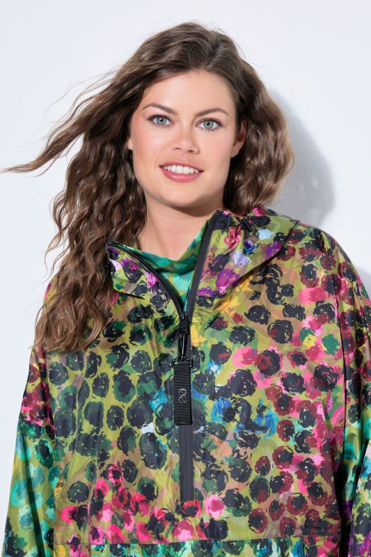 Polka Dot Rain Poncho