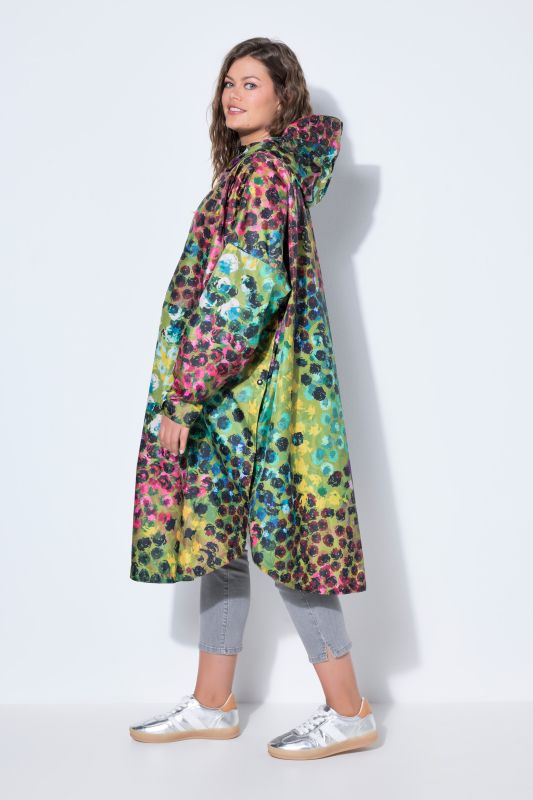 Polka Dot Rain Poncho