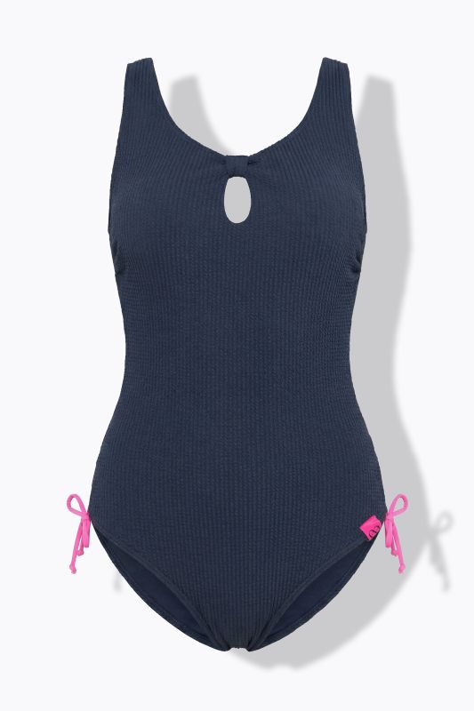 Ribbed One Piece Swimsuit