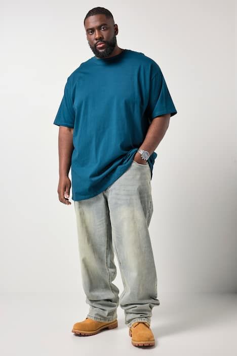 STHUGE T-shirt, short sleeve, oversized, up to 8 XL