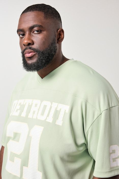 Тениска с надпис STHUGE