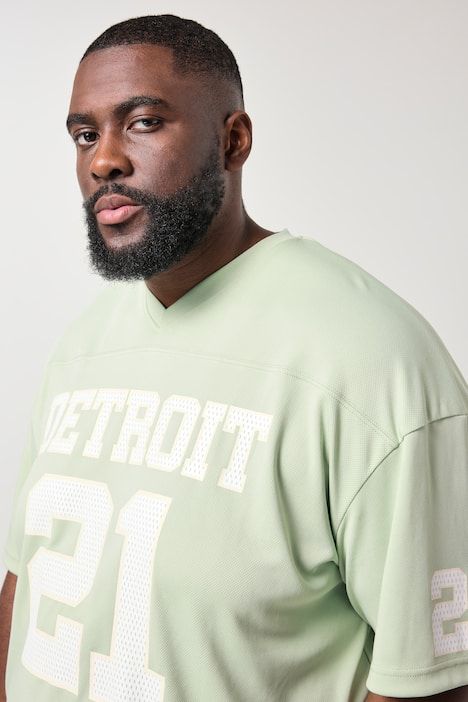 Тениска с надпис STHUGE