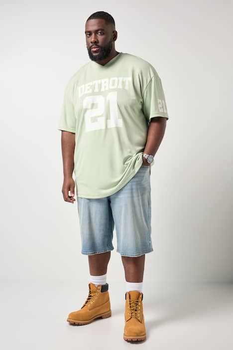 Тениска с надпис STHUGE