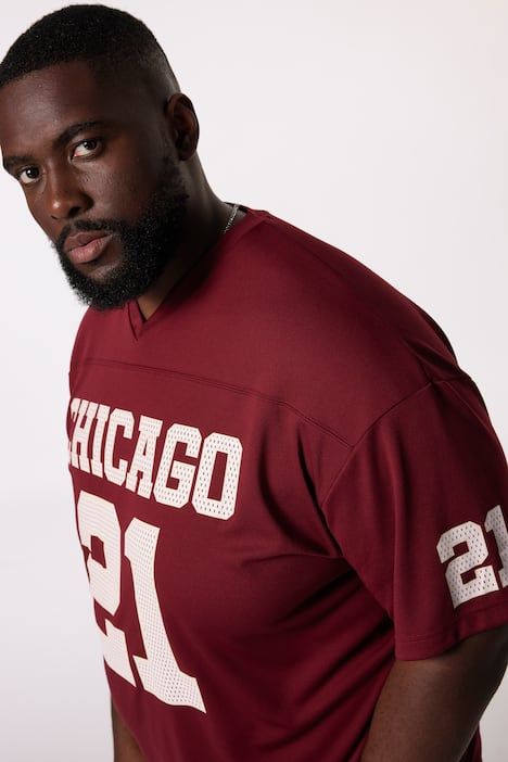 Тениска с надпис STHUGE