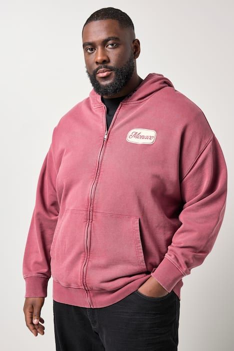 Суитчър с цип и качулка