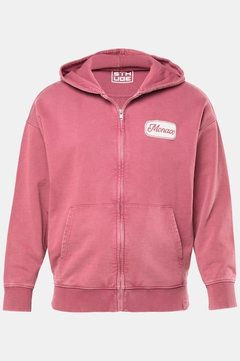 Суитчър с цип и качулка