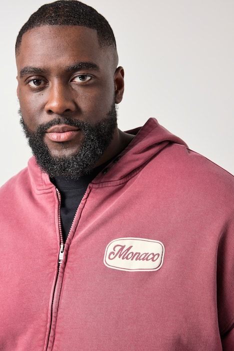 Суитчър с цип и качулка